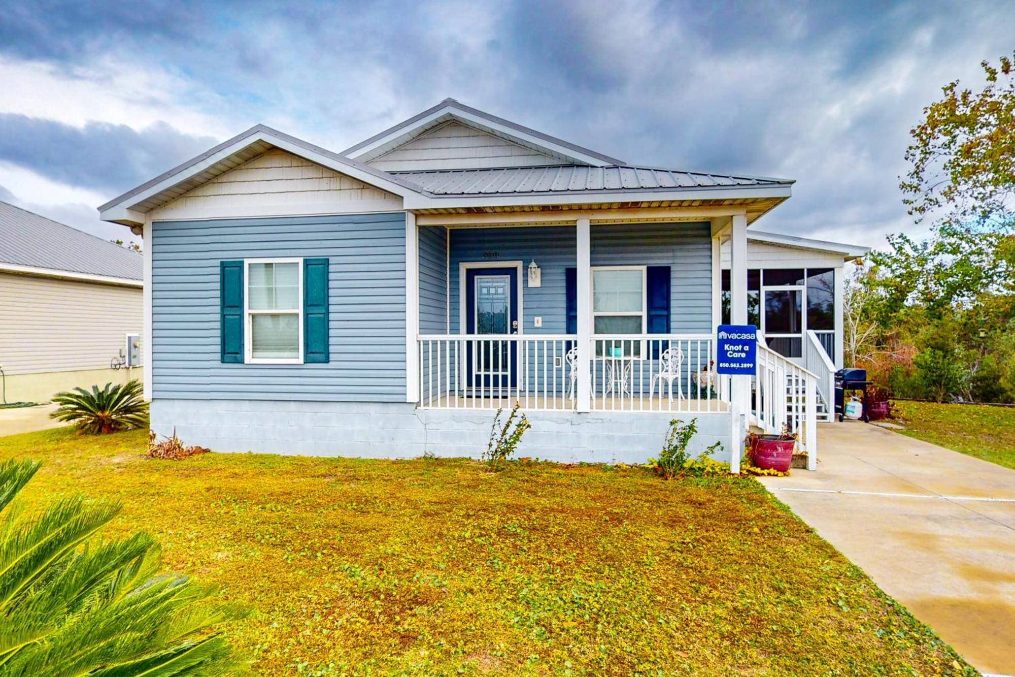 Knot A Care Villa Mexico Beach Exterior photo